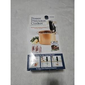 NEW Power Precision Cooker Sous-Vide Method Of Cooking NISB NOB